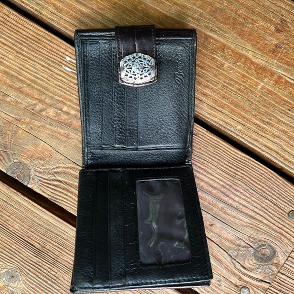 Vintage Brighton Black Fold Over Wallet - Picture 10 of 10